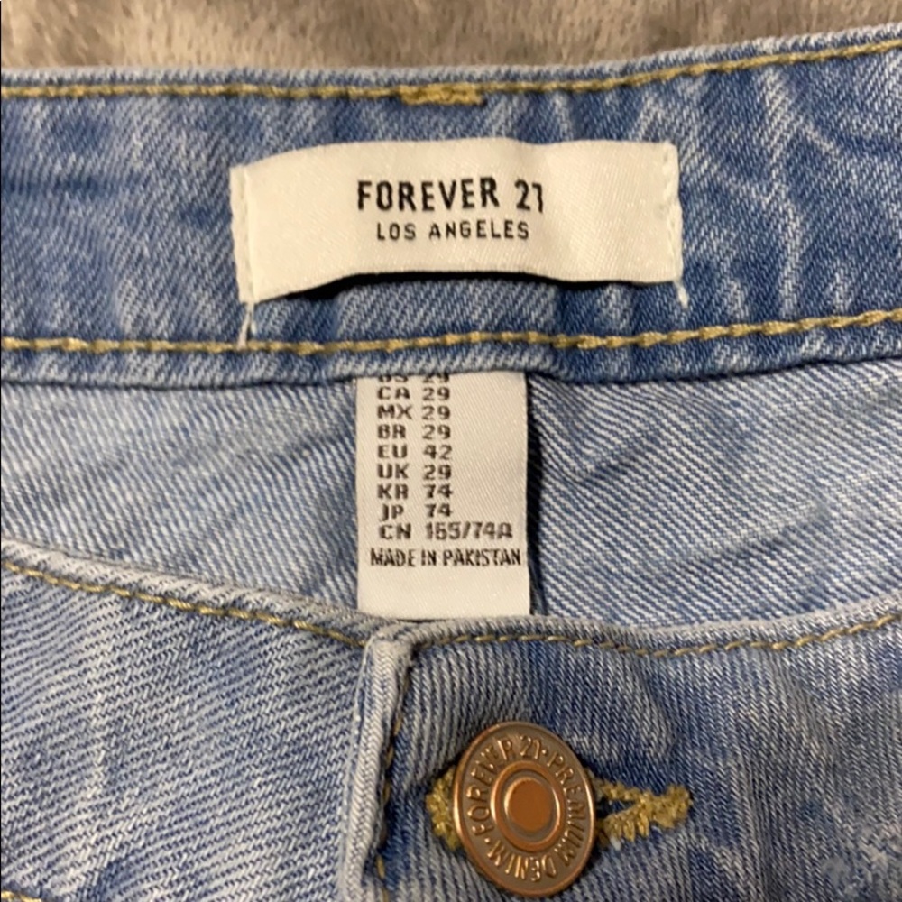 Forever 21 Jean Shorts